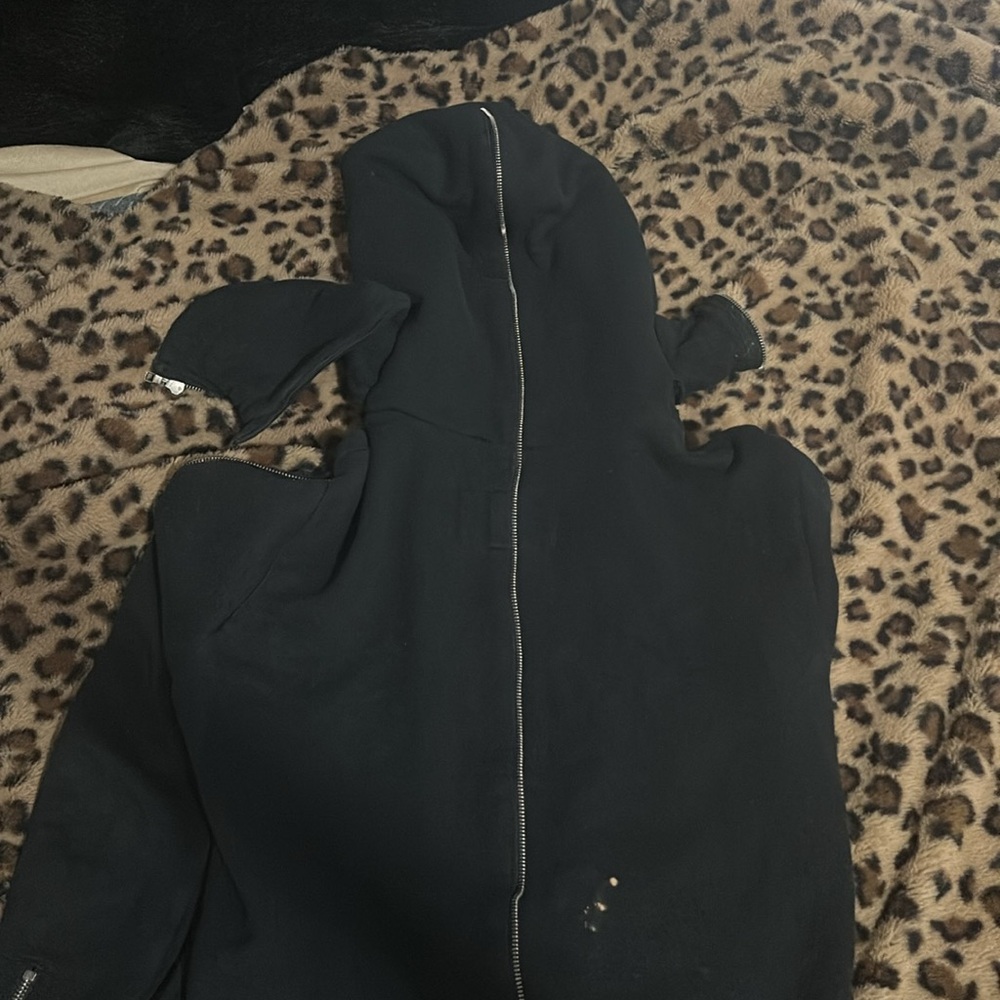 Rare Archive Yasuyuki ishii black zipper hoodie - Picture 3 of 5